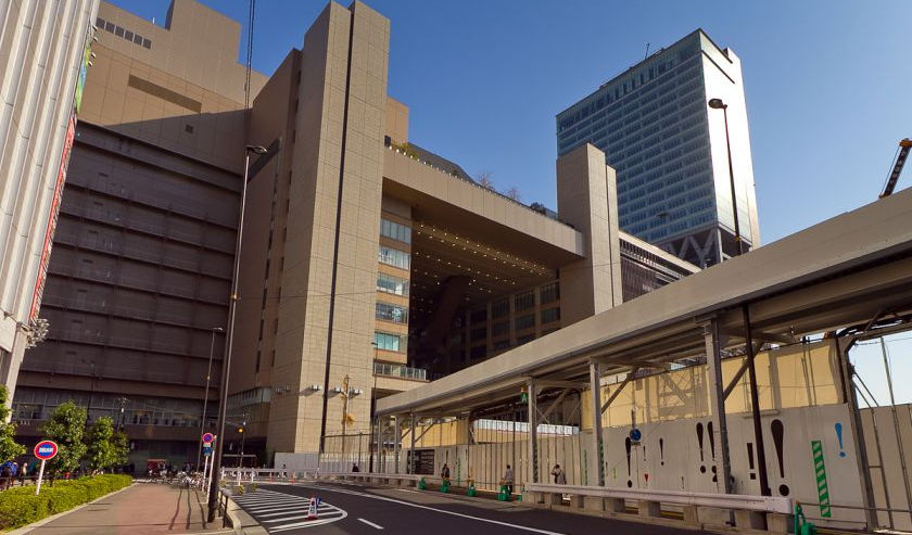 Atrium de la gare d’Osaka